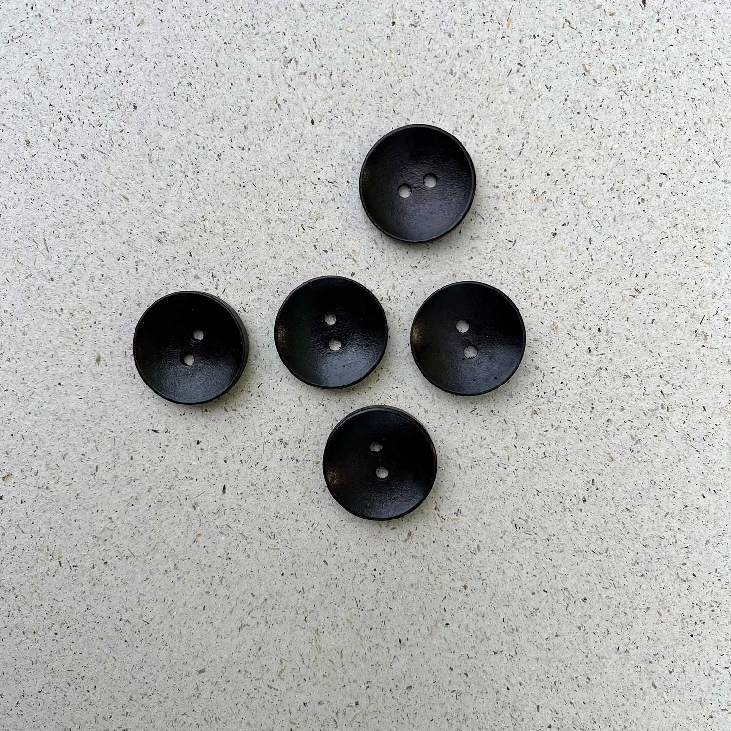 BOTONES DE MADERA Set 5x