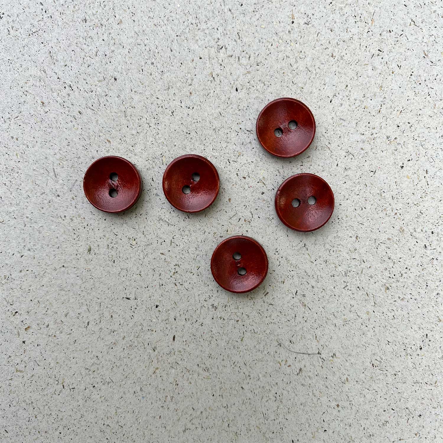 BOTONES DE MADERA Set 5x