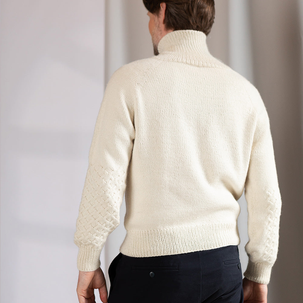 Patrón | del Pullover de Cuello Alto Norbu