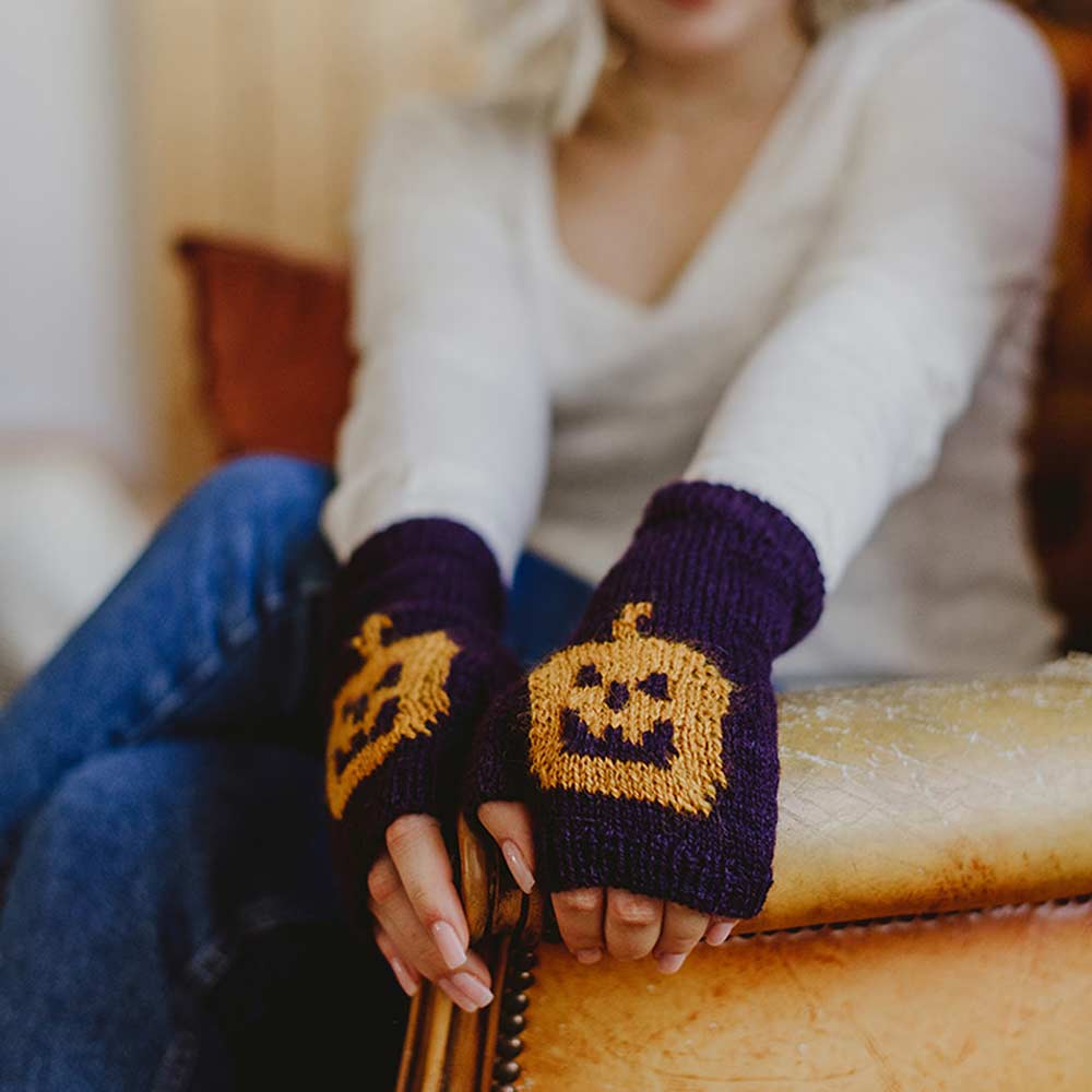 PATRÓN | GUANTES DE HALLOWEEN PUMKY
