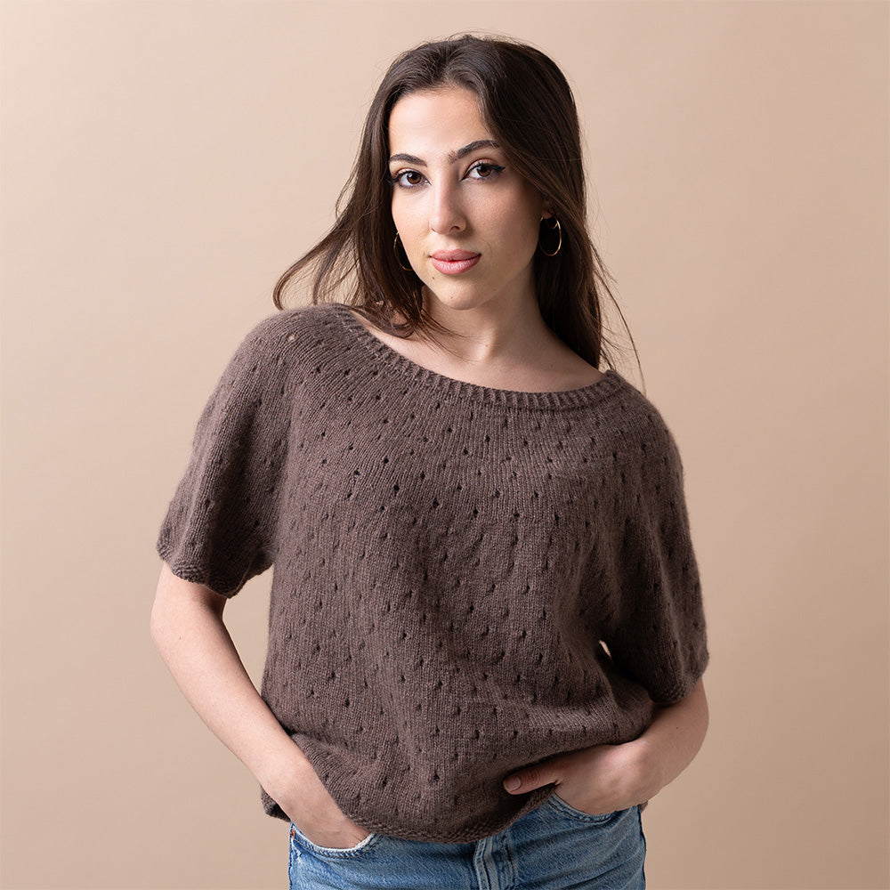 PATTERN | AJOUR STITCH SHIRT
