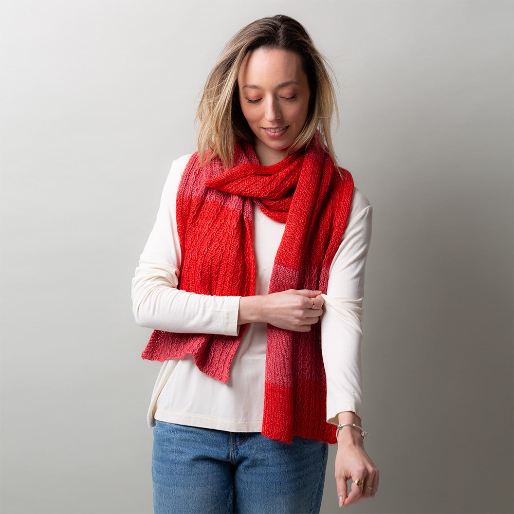PATTERN | WHISPERING LINES SCARF