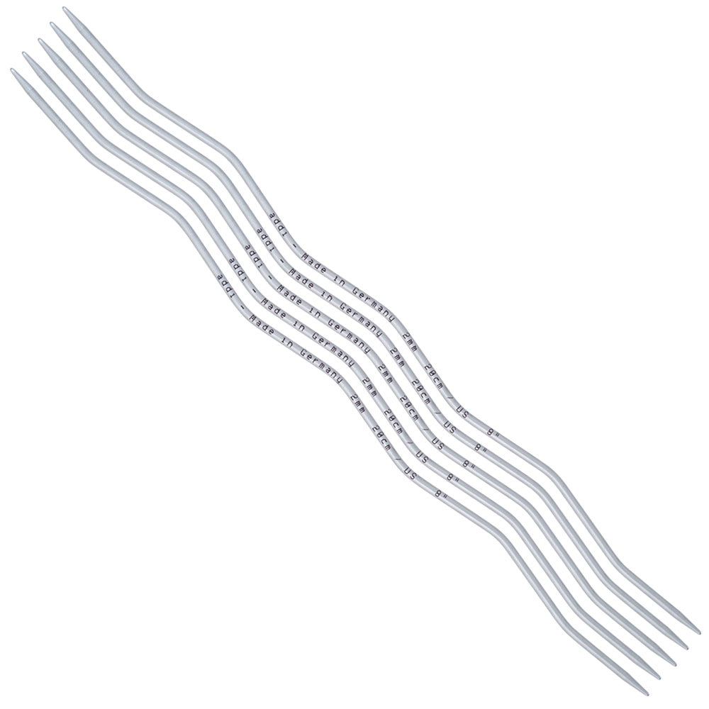 addiCraSySnake Lace Aiguilles à Double Pointe – 15 et 20 cm (2–4,5 mm)