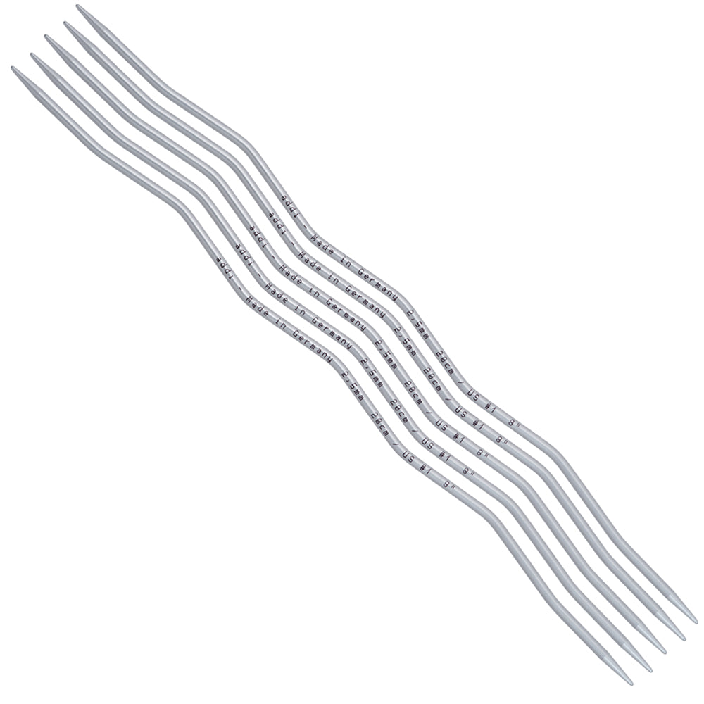 addiCraSySnake Lace Aiguilles à Double Pointe – 15 et 20 cm (2–4,5 mm)