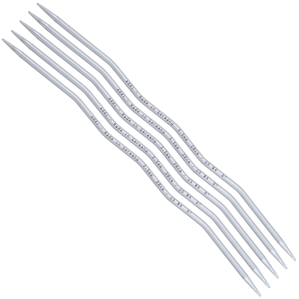 addiCraSySnake Lace Aiguilles à Double Pointe – 15 et 20 cm (2–4,5 mm)