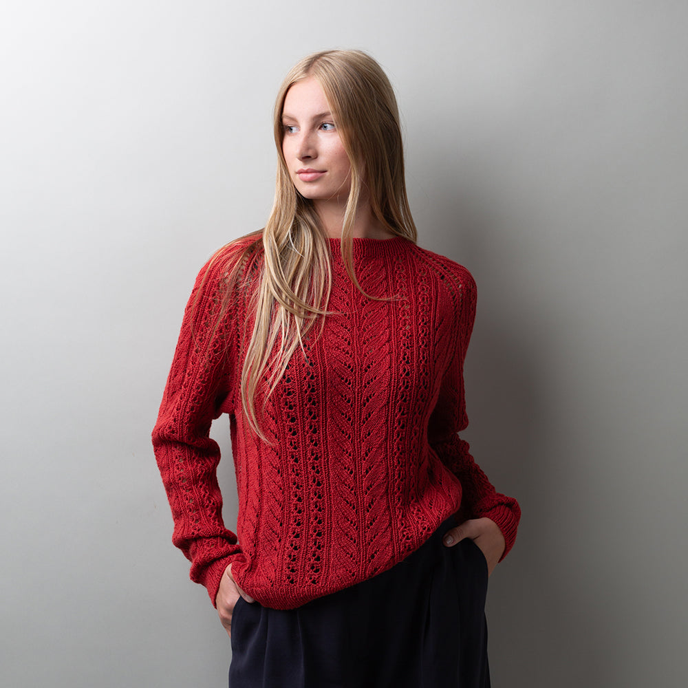 MODÈLE | LACE FLOW SWEATER