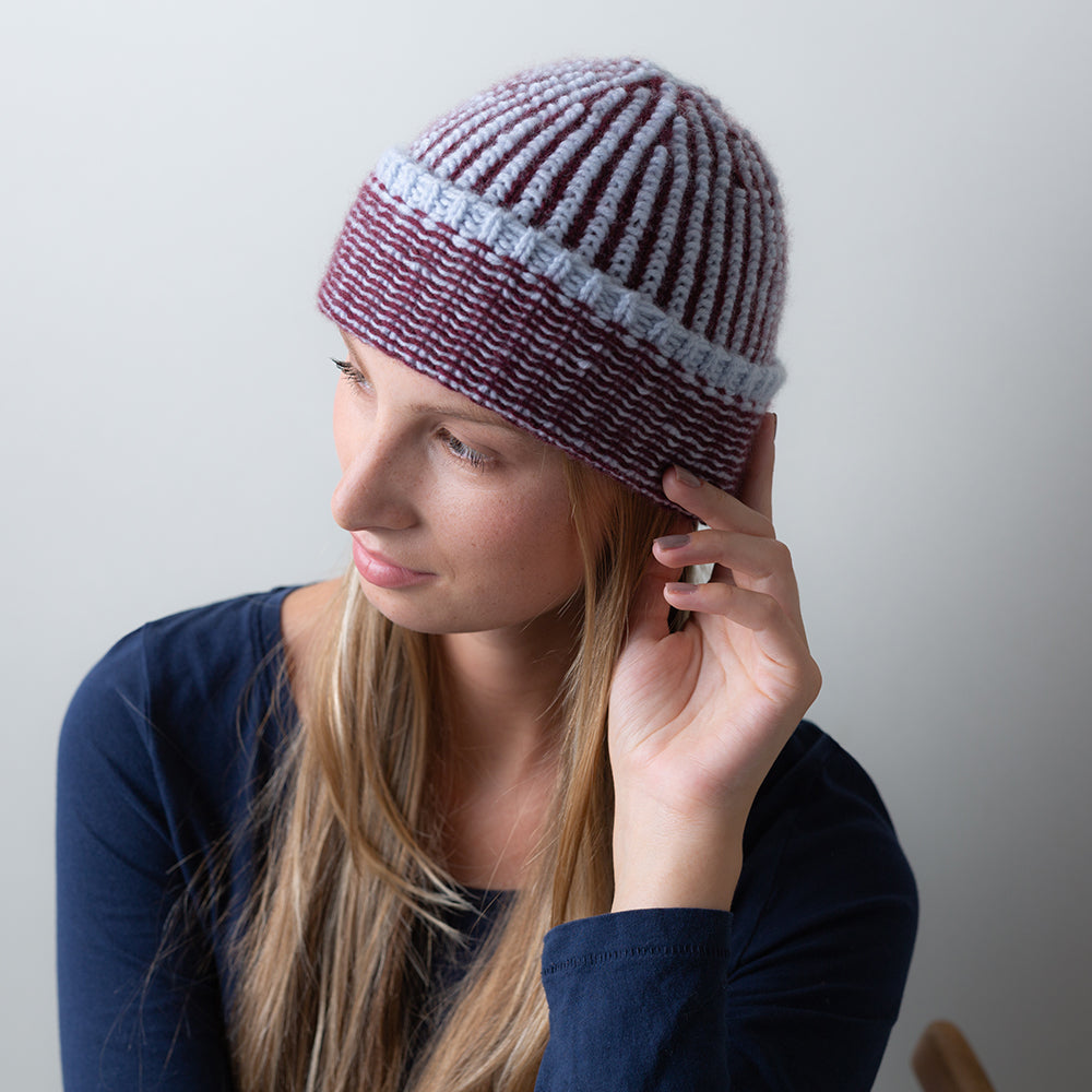 MODÈLE | SLIP RIB HAT