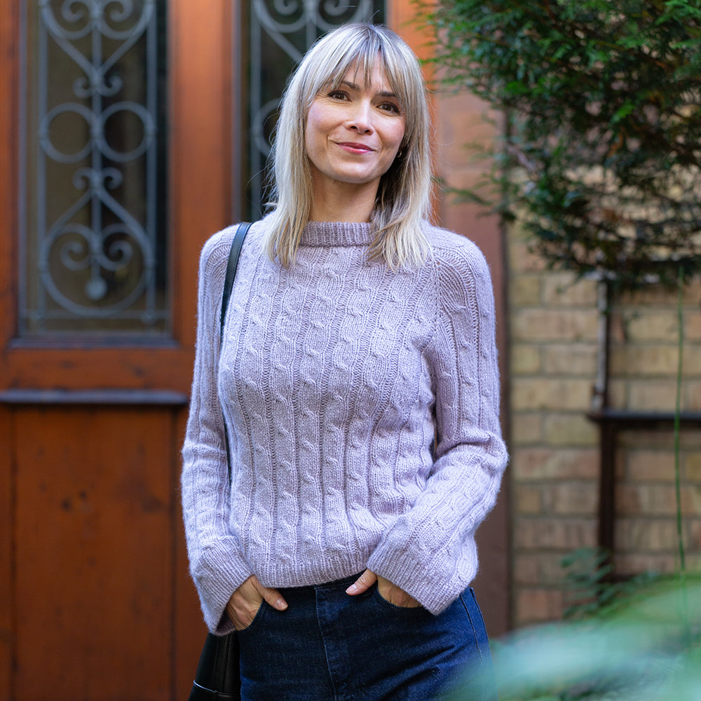 MODÈLE | TWISTED AIR SWEATER
