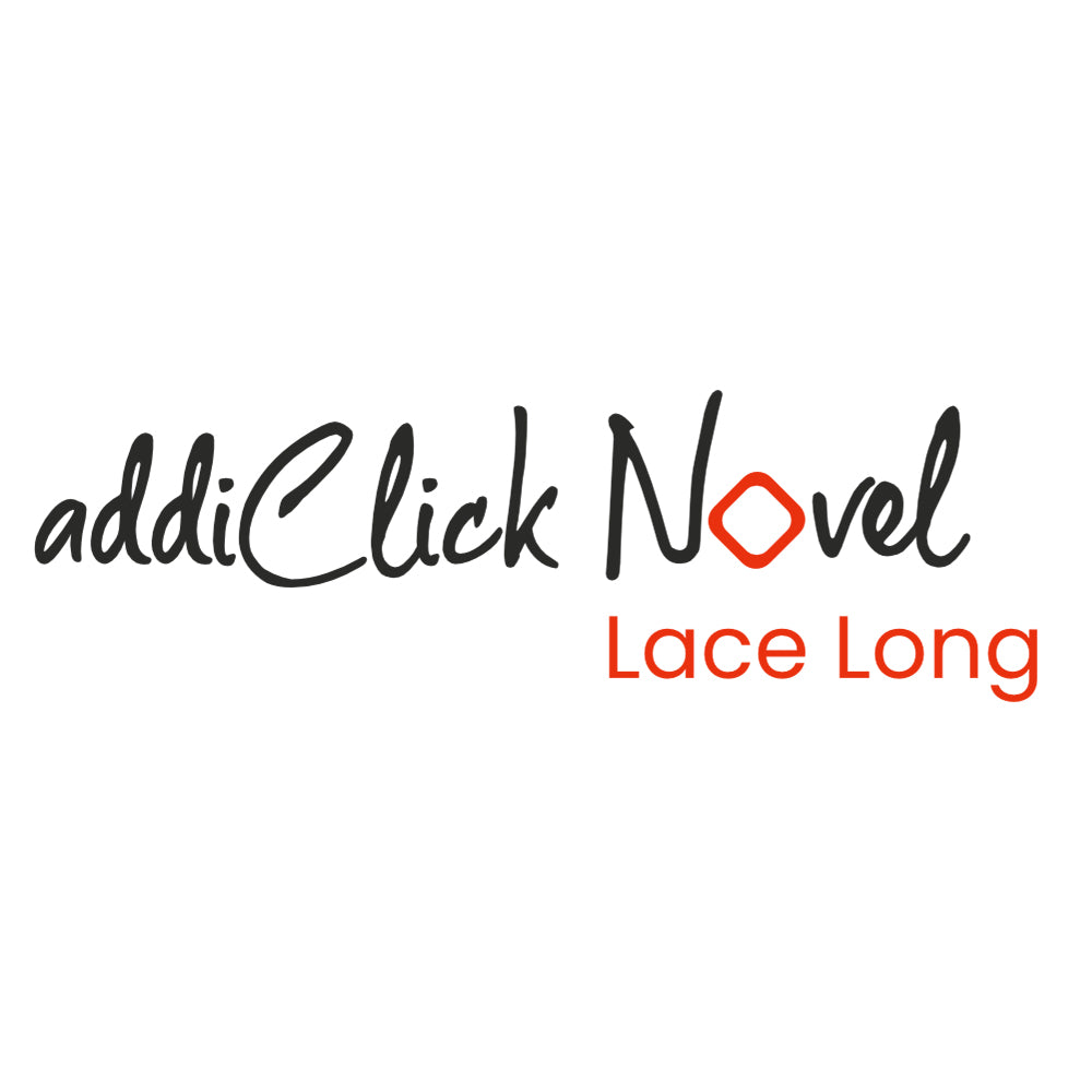 addiClick Novel Lace Long Starter Set – 60 y 80 cm (4,0 / 5,0 / 6,0 mm)