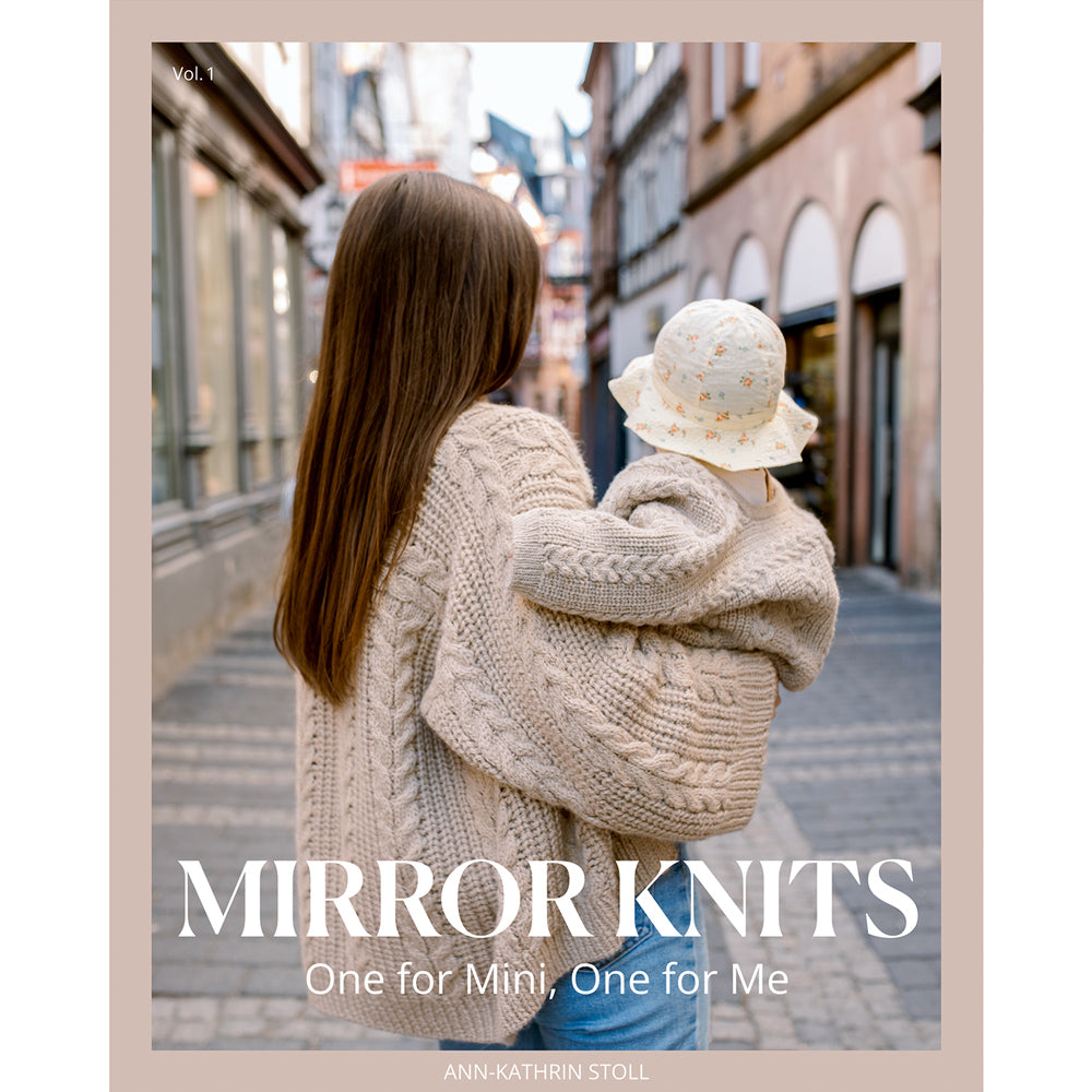 Book: Mirror Knits · One for Mini, One for Me by Ann‑Kathrin Stoll – Vol. 1 (Spring/Summer)