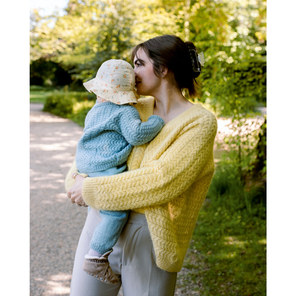 Book: Mirror Knits · One for Mini, One for Me by Ann‑Kathrin Stoll – Vol. 1 (Spring/Summer)