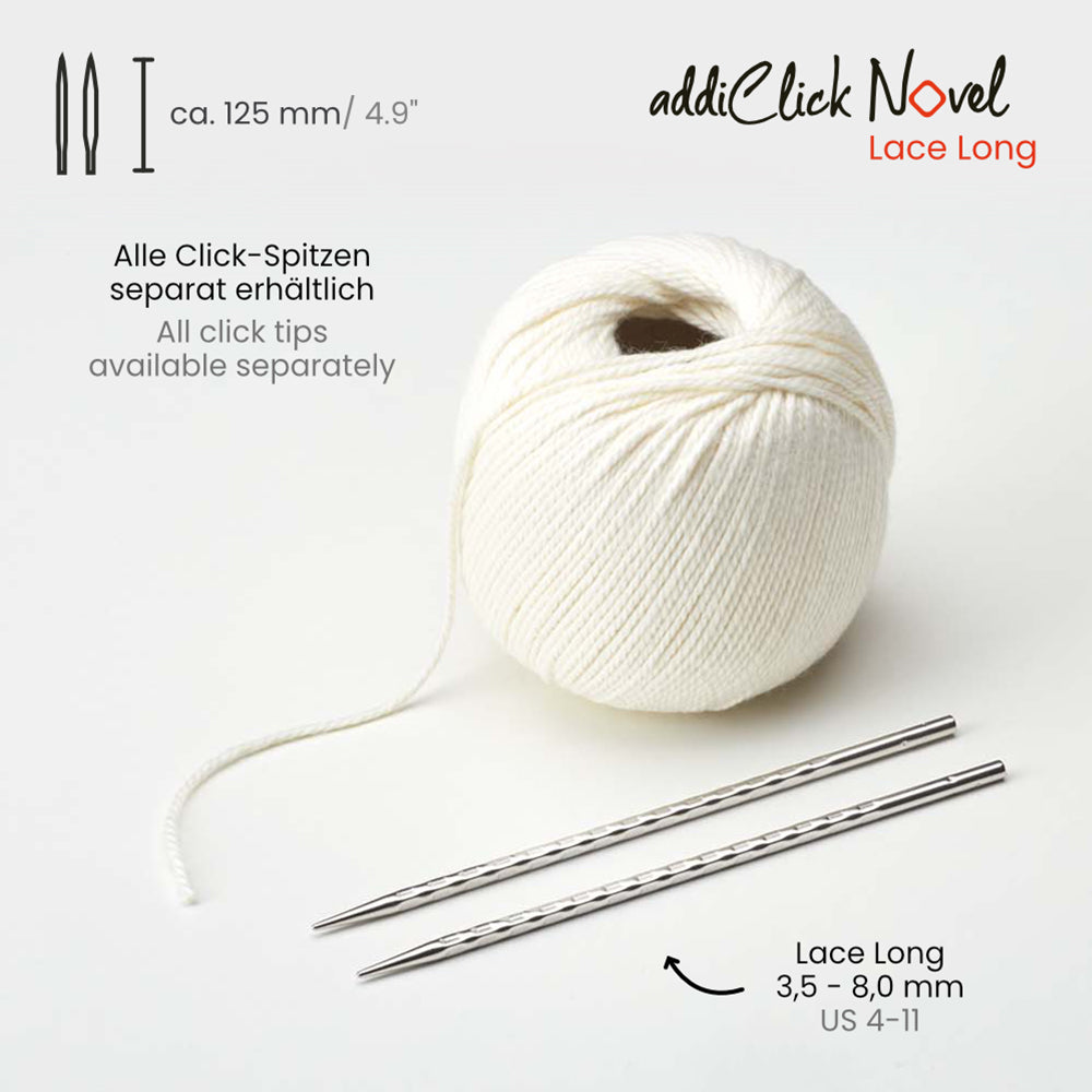 Puntas Largas addiClick Novel Lace (3,5–8 mm)