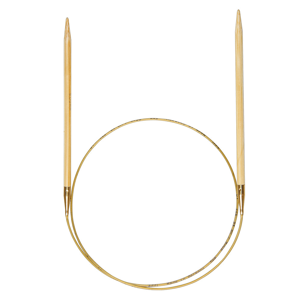 addiNature Bamboo Rundstricknadel – Länge 40–120 cm (2,5–9 mm)