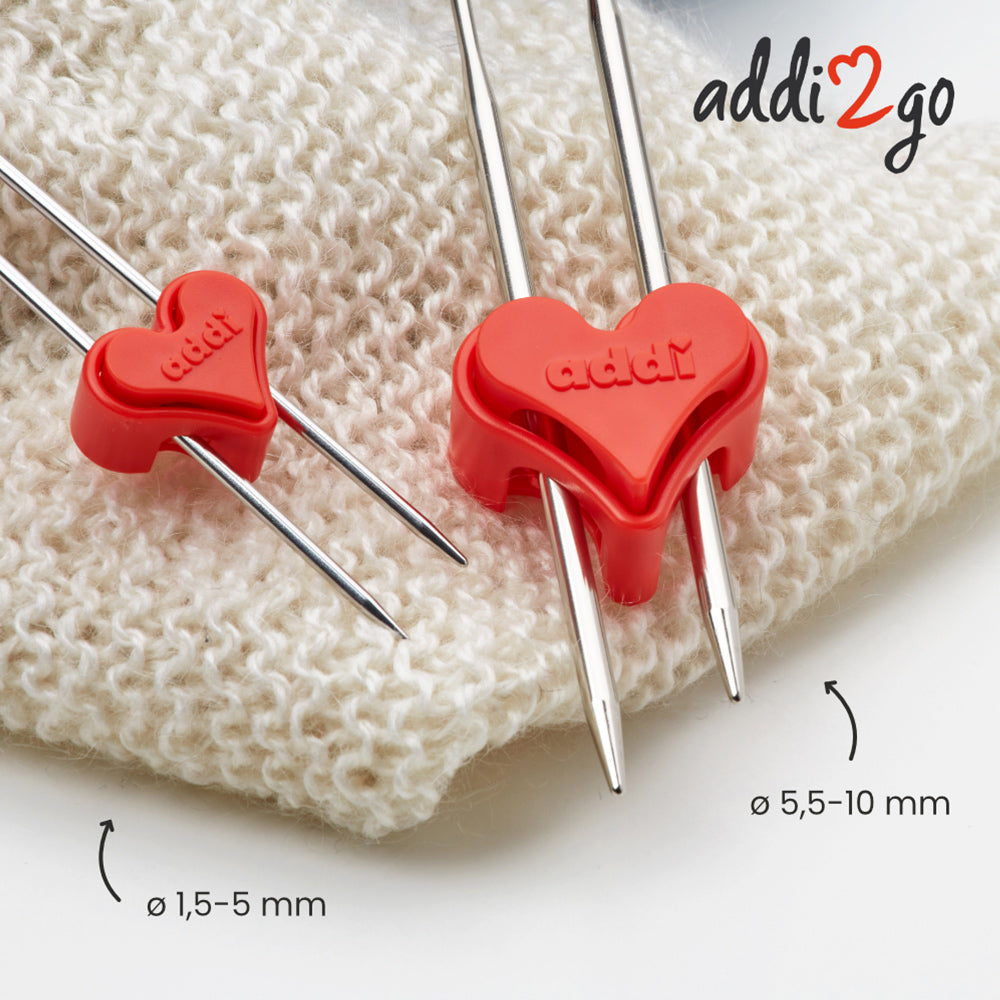 Set Arrête-mailles addiToGo Cœurs – 2 pcs