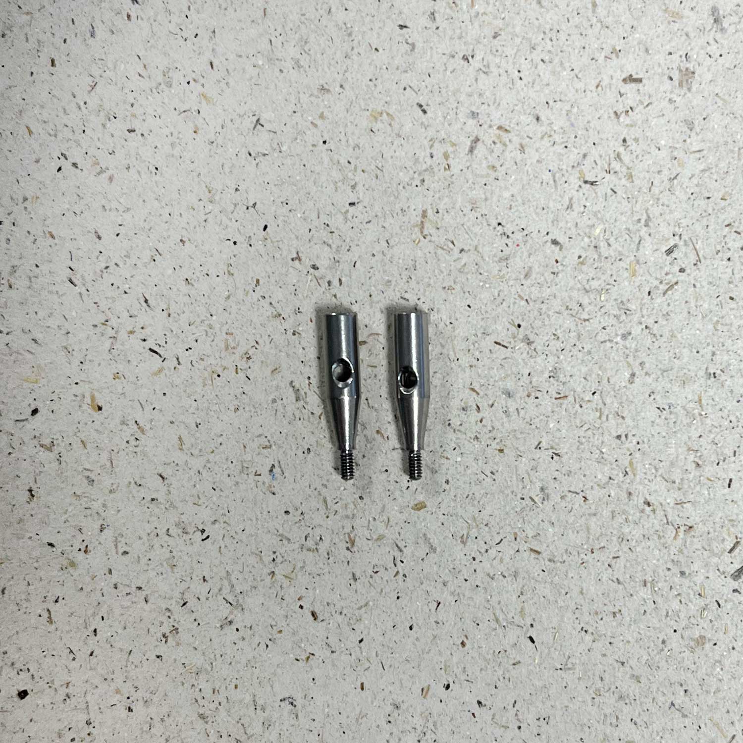 ChiaoGoo Adaptador para Puntas Intercambiables – Punta [S] a Cable Mini (2 piezas)