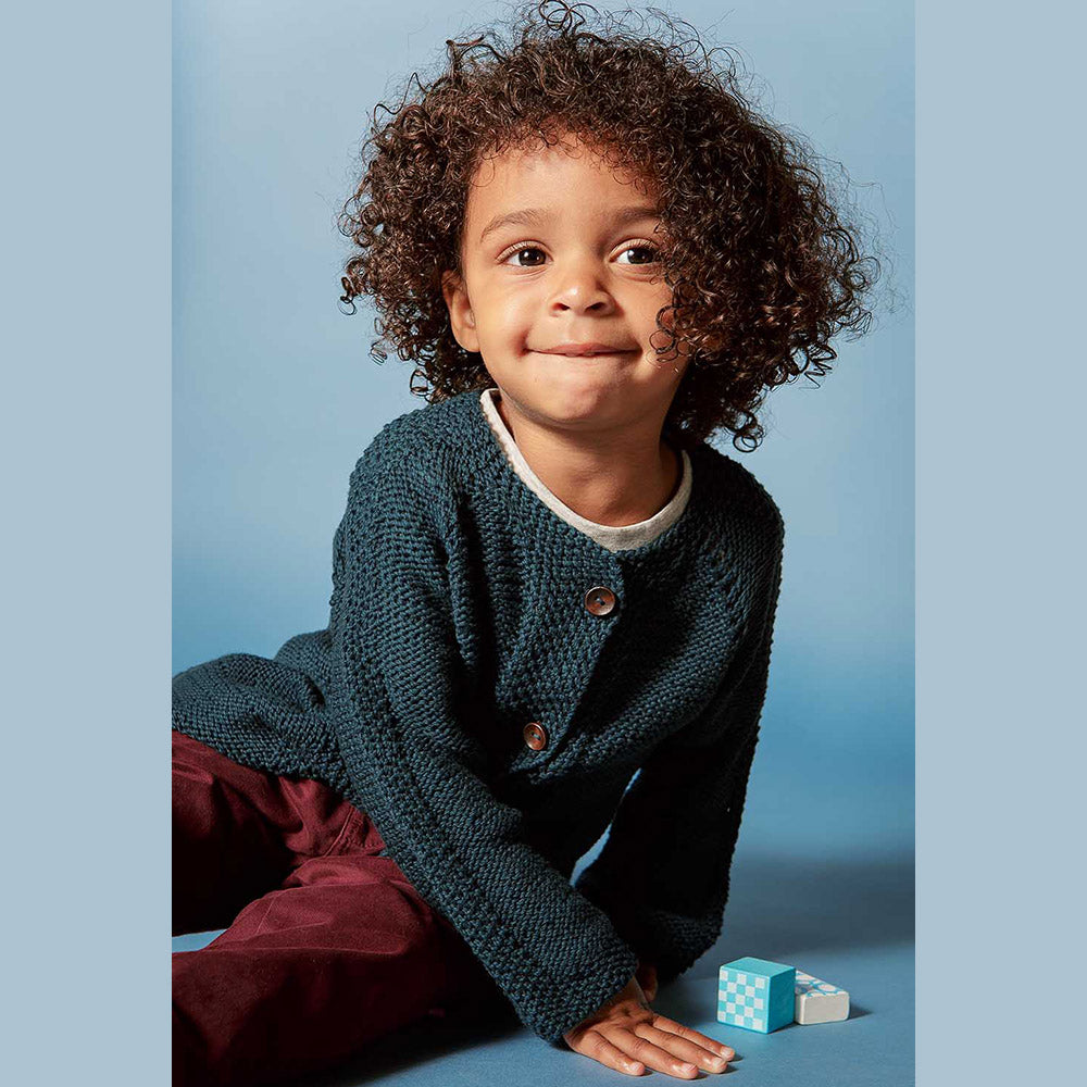 STRICKANLEITUNG | KINDERJACKE BENE
