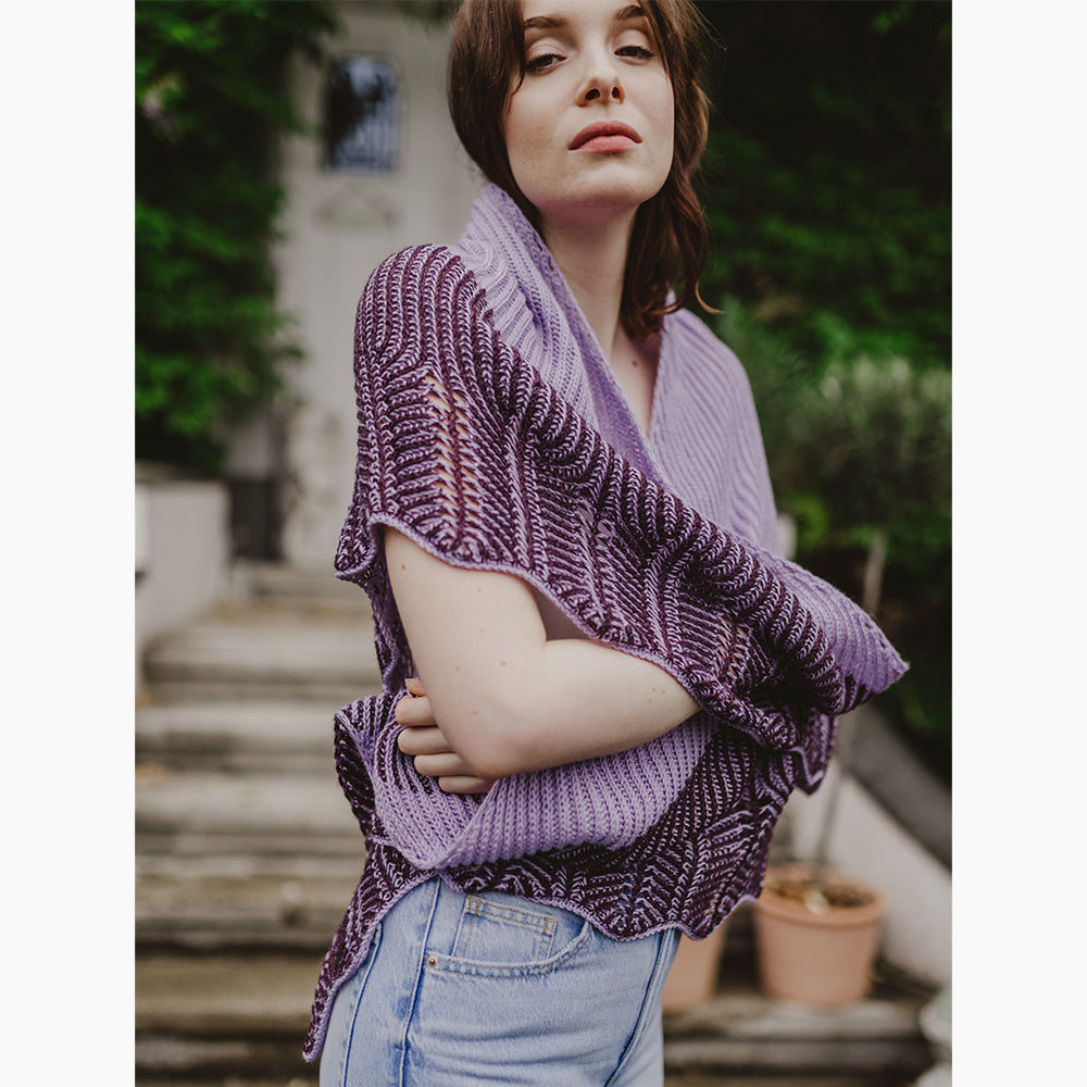 MODÈLE | CHÂLE VISTERIA