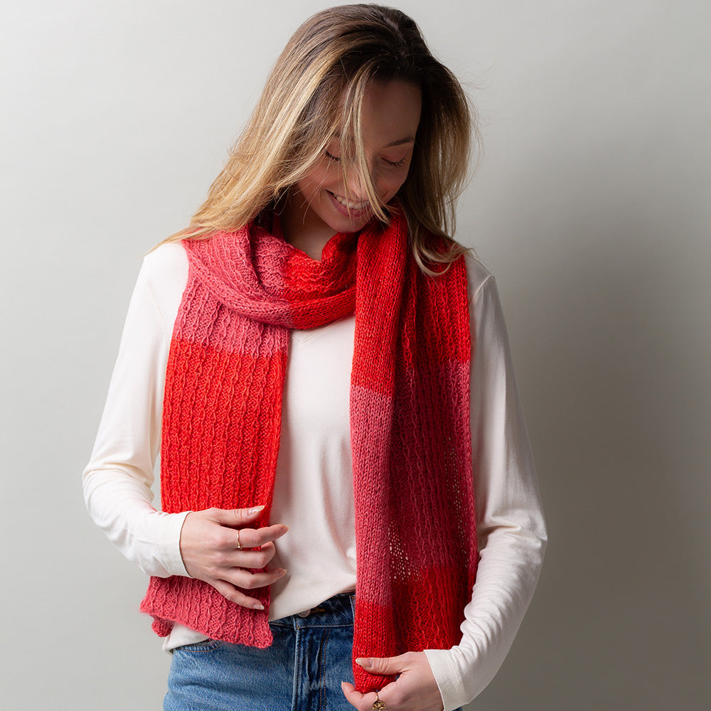PATTERN | WHISPERING LINES SCARF