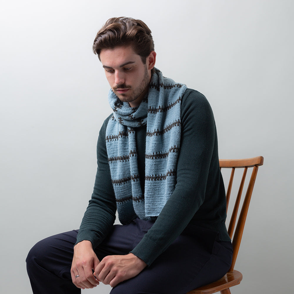 PATTERN | SLIP LINES SCARF