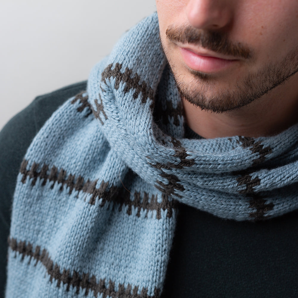 PATRÓN | SLIP LINES SCARF