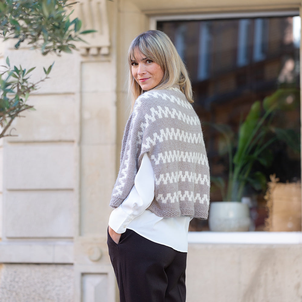 MODÈLE | ZIGZAG CAPE