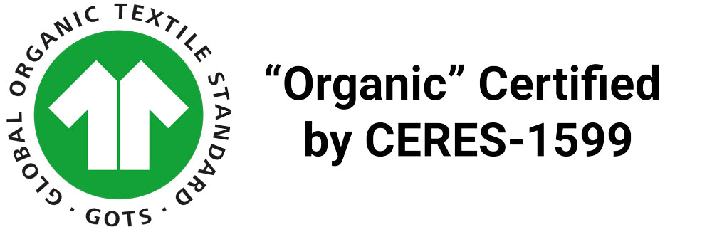 GOTS - Global Organic Textile Standard - 'Organic' Certified by CERES-1599