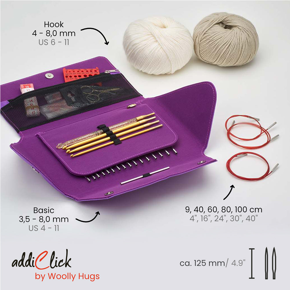 addiClick by Woolly Hugs Set