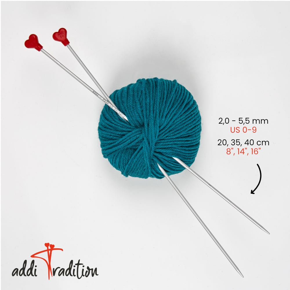 Aguja para chaquetas addiTradition – unidad (2–5,5 mm)